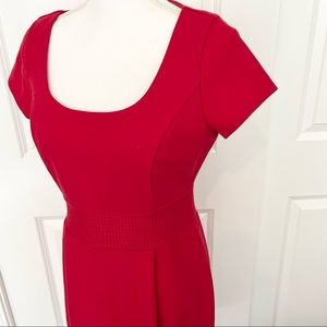 NWOT Banana Republic Wool Red Dress
